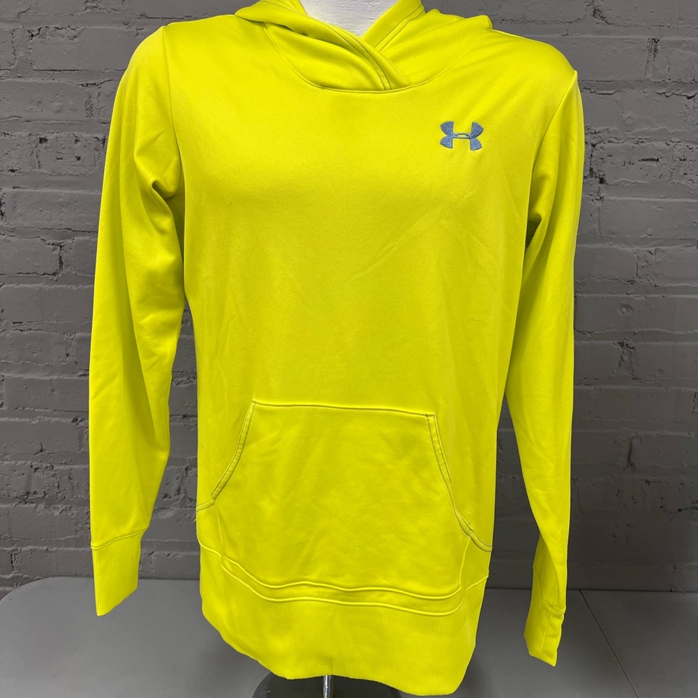 Under Armour Neon Yellow Hoodie NWOT